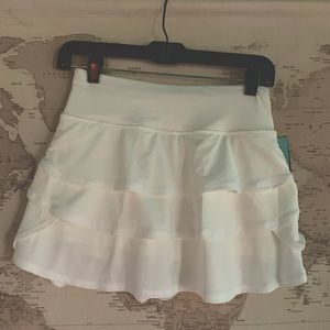 White Tennis Skirt